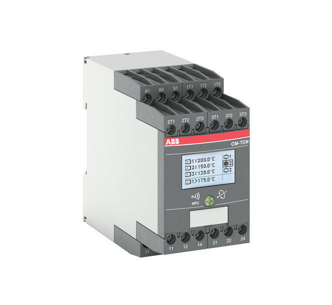 ABB lance sa nouvelle gamme de relais intelligent de surveillance de la température CM-TCN